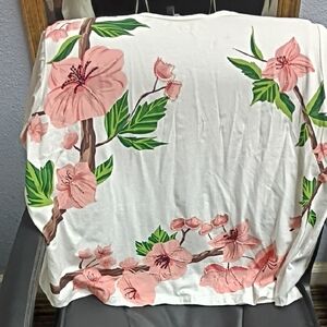 Floral Print Short Sleeve Tee